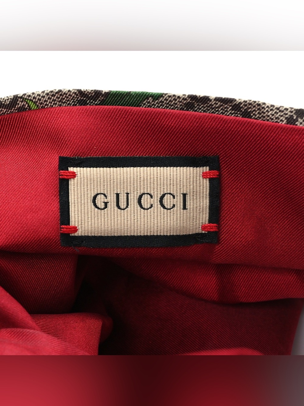 Gucci flora GG supreme pattern headband. - Picture 5 of 9